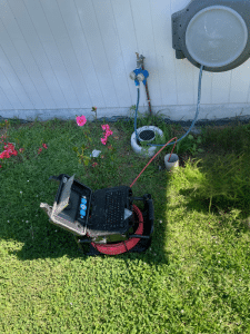 blocked sewer