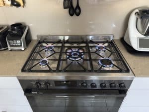 gas fitting stove