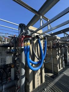 commercial plumbing project huntlee sewer plant